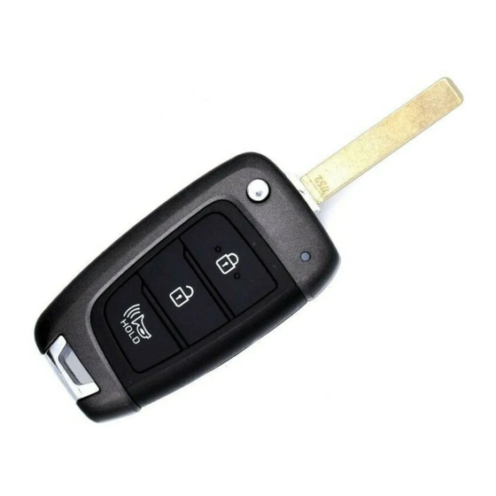Hyundai Mobis RKE-4F43 Manual