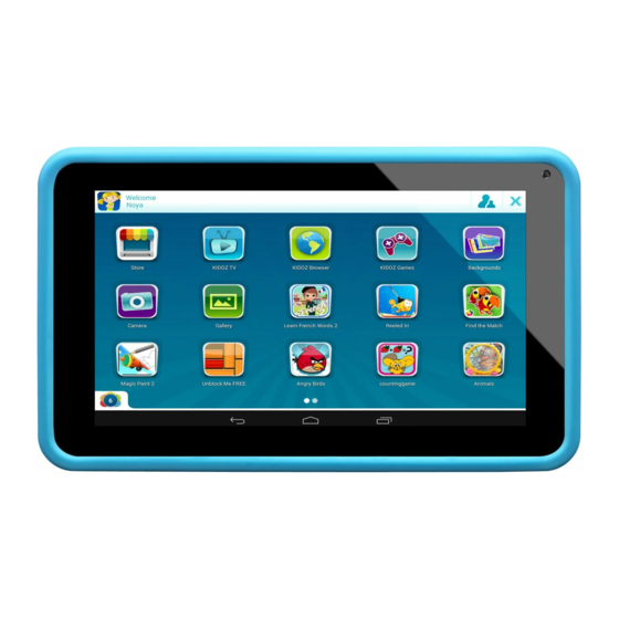 LENCO Kidztab-74 Manuals