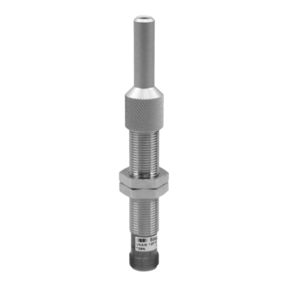 Baumer 12P1914/S14D Quick Start Manual