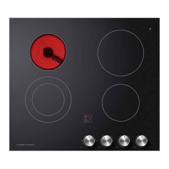Fisher & Paykel CE604CBX2 Quick Reference Manual
