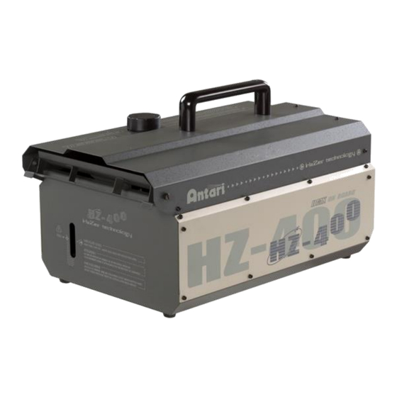 Antari HZ-400 User Manual