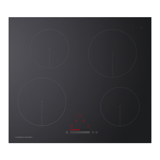 Fisher & Paykel CI604CTPB1-A Installation Manual