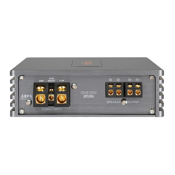 Musway ONE1500 Manual