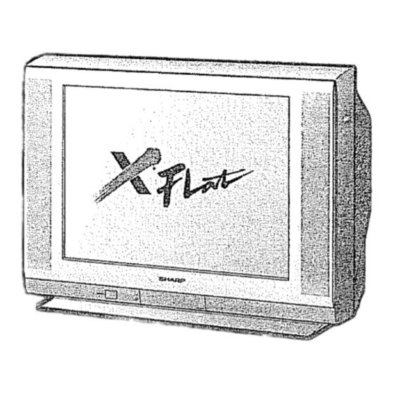 Sharp 32SF56B Operation Manual