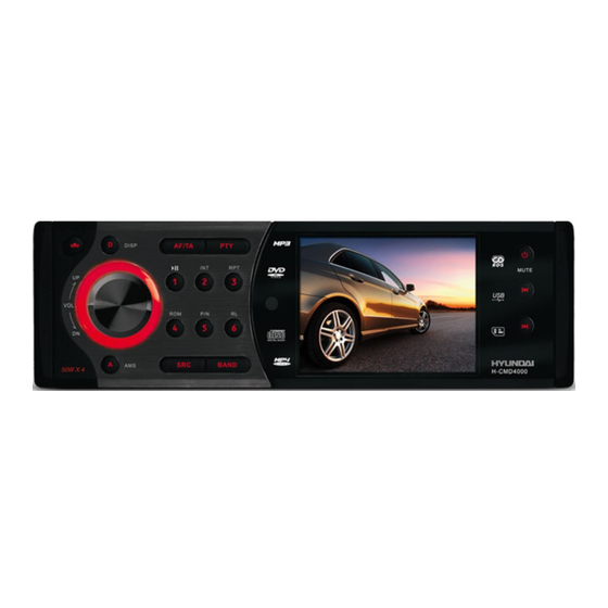 Hyundai EXCELLENCE H-CMD4000 Instruction Manual