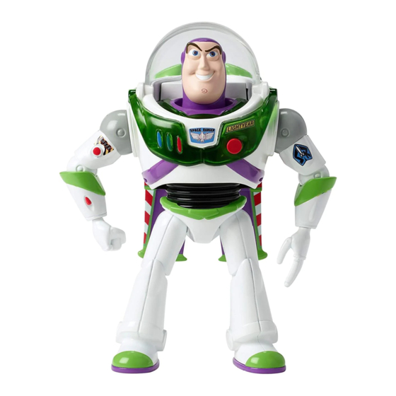 Mattel Disney PIXAR TOY STORY 4 BLAST-OFF BUZZ LIGHTYEAR Instructions
