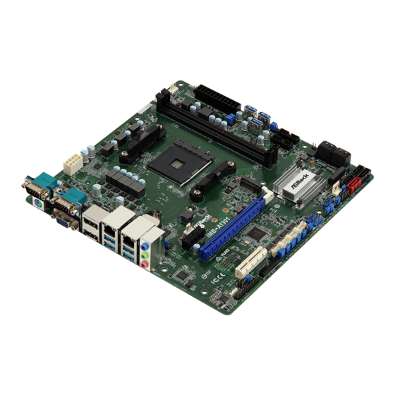 ASROCK IMB-A1301 Settings Manual