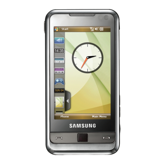 Samsung SGH-I900 Quick Start Manual
