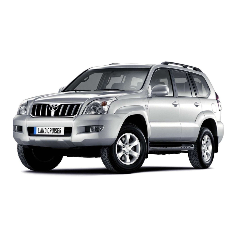 TOYOTA LAND CRUISER PRADO OWNER'S MANUAL Pdf Download | ManualsLib