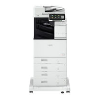 Canon imageRUNNER ADVANCE DX C478i Manuals | ManualsLib