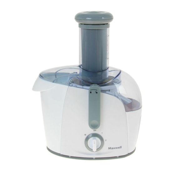 MAXWELL MW-1101 MANUAL INSTRUCTION Pdf Download | ManualsLib