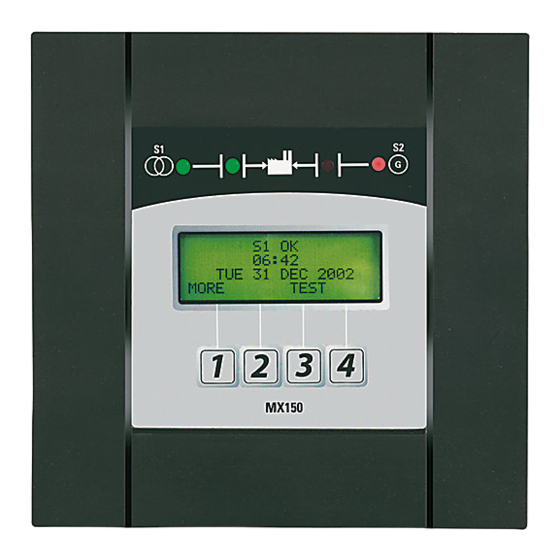 GE ZENITH CONTROLS MX150 OPERATION AND MAINTENANCE MANUAL Pdf Download