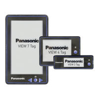 Panasonic VIEW Tag Series Product Family Specification & User Information Manual