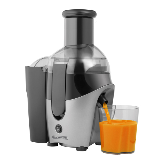 Extractor De Jugo Black Decker Usado