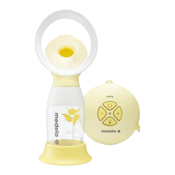 Medela Swing Flex Instructions For Use Manual