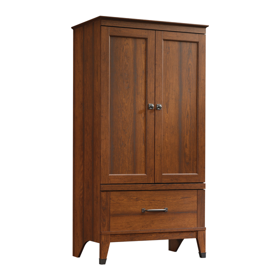 SAUDER CARSON ARMOIRE MANUAL Pdf Download ManualsLib