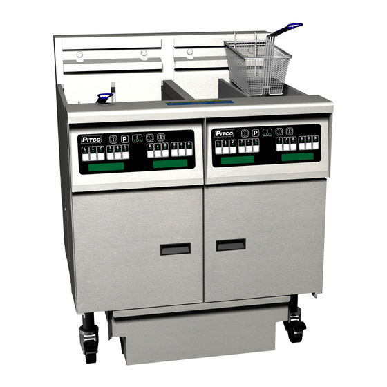 Pitco SE Series Installation And Operation Manual