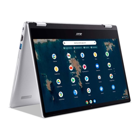 Acer Chromebook Spin 314 Manual