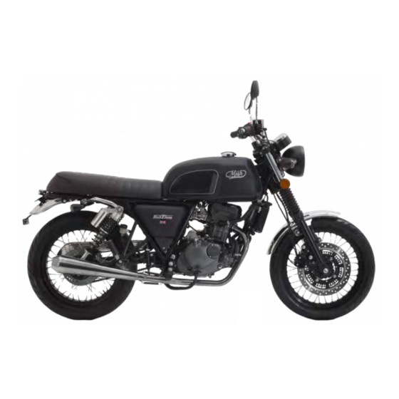 Mash BLACK SEVEN 125cc User Manual