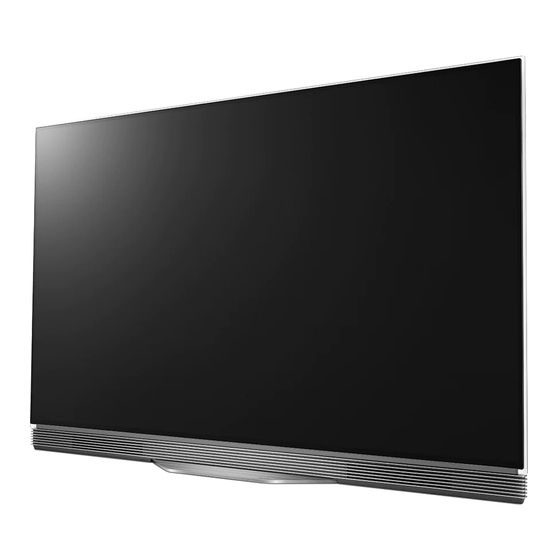 LG OLED55E7N Safety And Reference