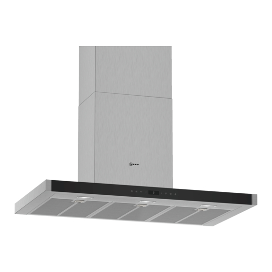 NEFF D95BMP5N0B Instructions For Installation And Use Manual