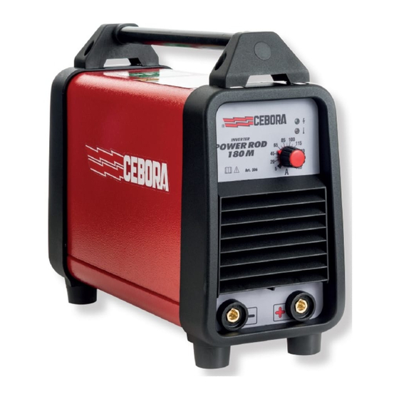 Cebora POWER ROD 180 M Instruction Manual