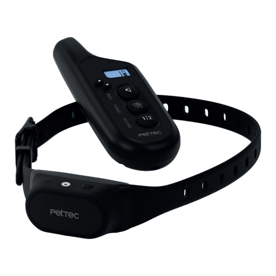 Pettec Remote Spray Trainer 4.0 Manual