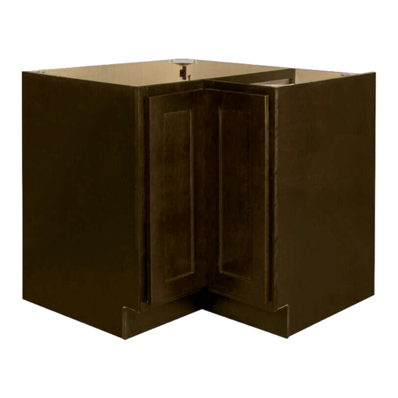 Brokering Solutions Walnut Ridge Cabinetry STANDARD WALL CABINET Manuals