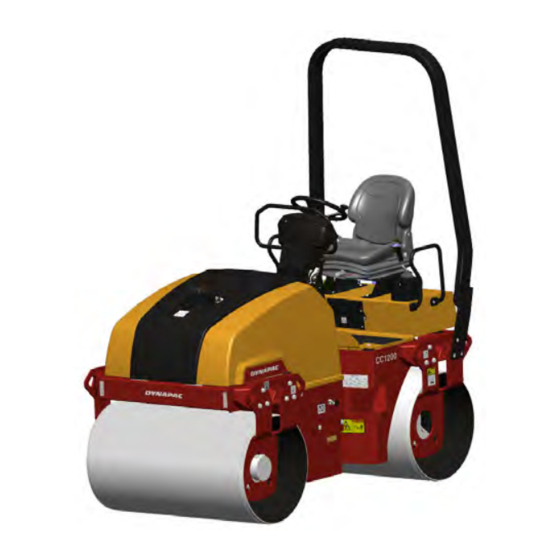 Dynapac CC1200 Instruction Manual