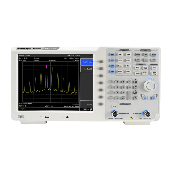 multicomp pro MP700022 User Manual