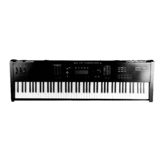 Peavey DPM C8 User Manual