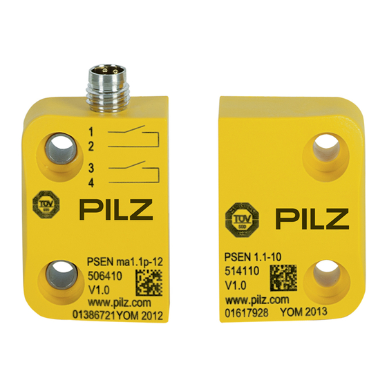 Pilz PSEN ma1.3a/b-21 VA Operating Manual