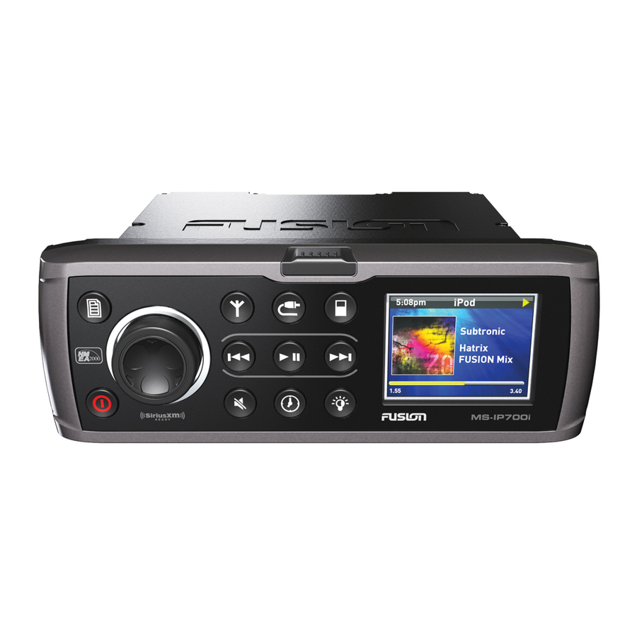 Fusion MS-IP700i Manual