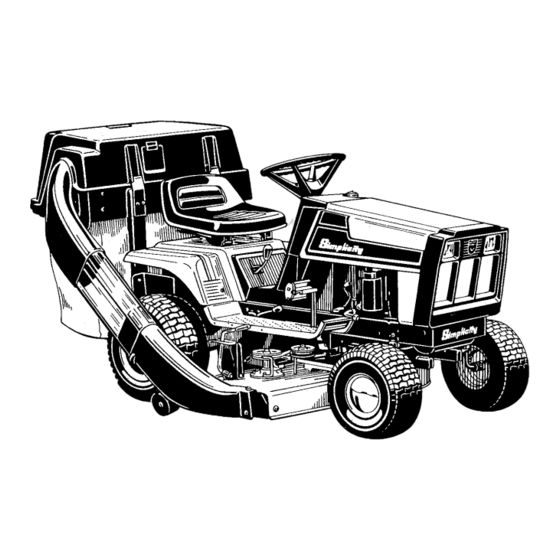 Simplicity 3244 Operator's Manual
