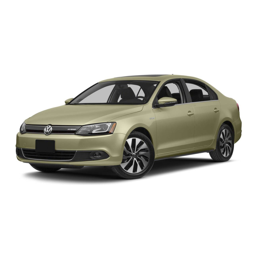 Volkswagen Jetta 2011 Repair Manual