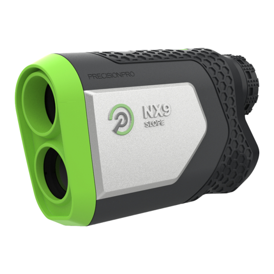 PRECISION PRO NX9 PRODUCT MANUAL Pdf Download ManualsLib