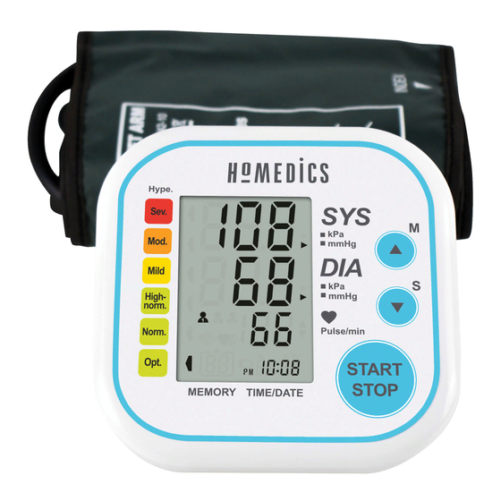 HOMEDICS TMB1491S MANUAL Pdf Download ManualsLib