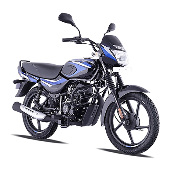 BAJAJ GT110X BS VI OWNER'S MANUAL Pdf Download | ManualsLib