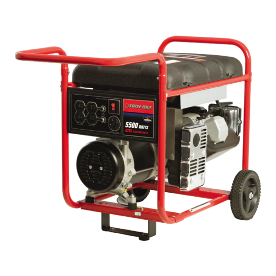 TROYBILT 5500 WATT QUICK START MANUAL Pdf Download ManualsLib