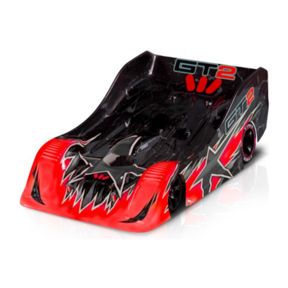 Voiture Nitro Radio Commandée WIRC GT2-4 - Échelle 1:8, 2WD, Thermique Sur Route
