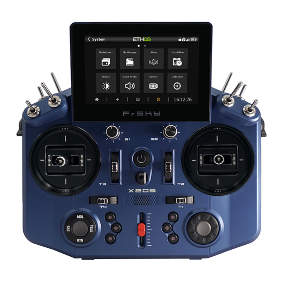 Radiocommande FrSky Tandem X20S – Occasion Avec Documents Et étui De Transport