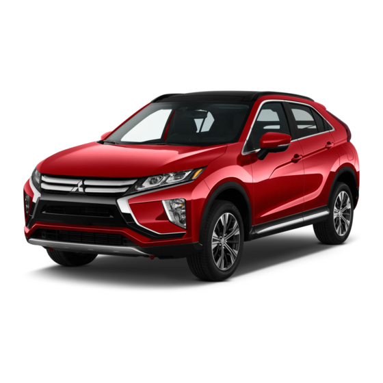 Mitsubishi MOTORS Eclipse Cross 2019 Owner's Manual