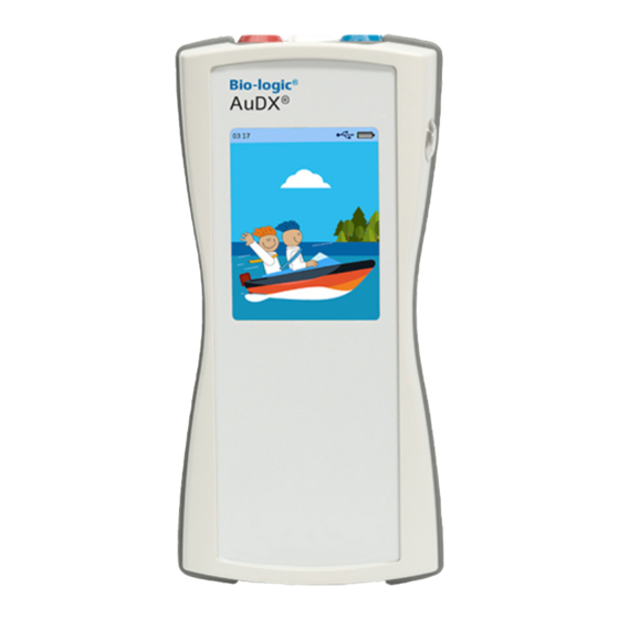 NATUS BIOLOGIC AUDX PRO QUICK START MANUAL Pdf Download ManualsLib