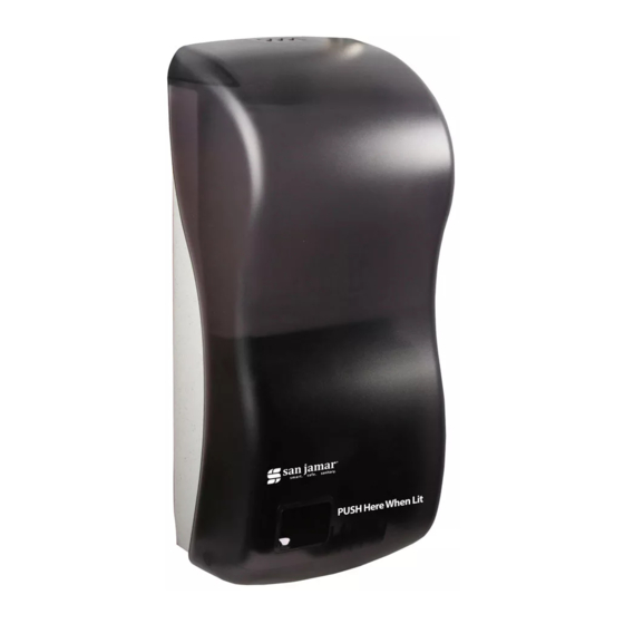 San Jamar Rely Hybrid Manual