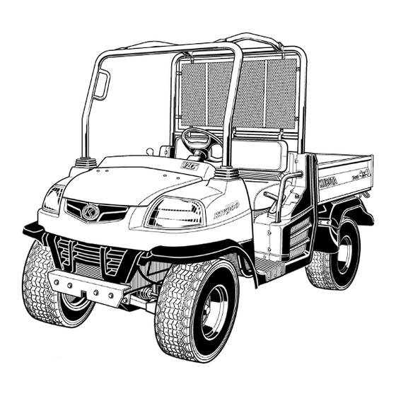 Kubota RTV900 Operator's Manual