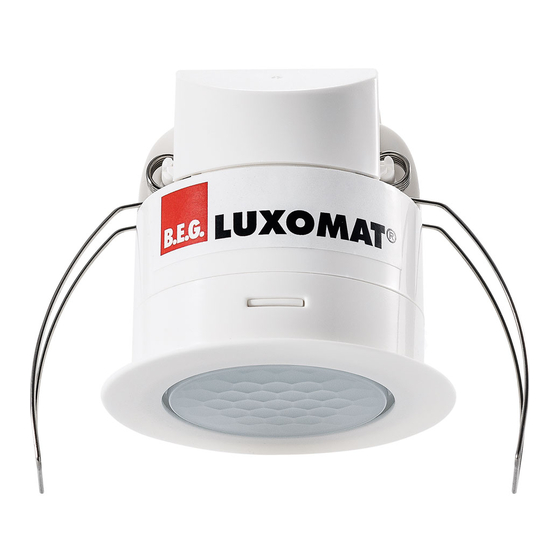 B.E.G. LUXOMAT net PD11-KNX-FLAT-ST Mounting Instructions