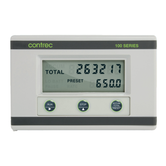 Contrec 102A Manual