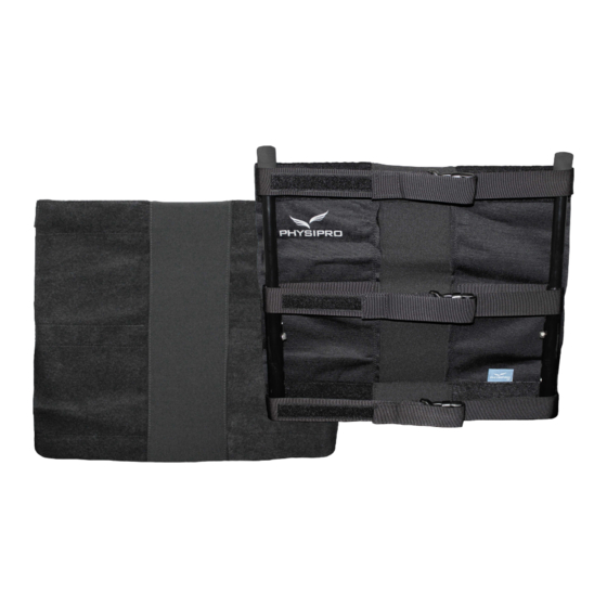 Physipro VELCRO BACK Owner's Manual