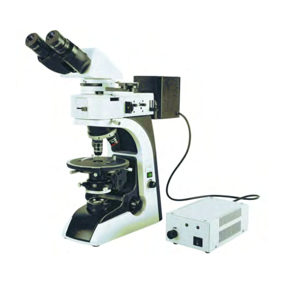 BestScope BS-5070B Polarizing Microscope Manuals