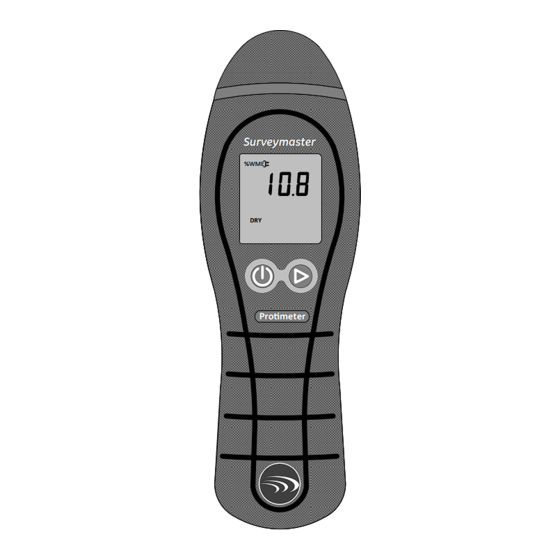 Protimeter Surveymaster BLD5365 Instruction Manual